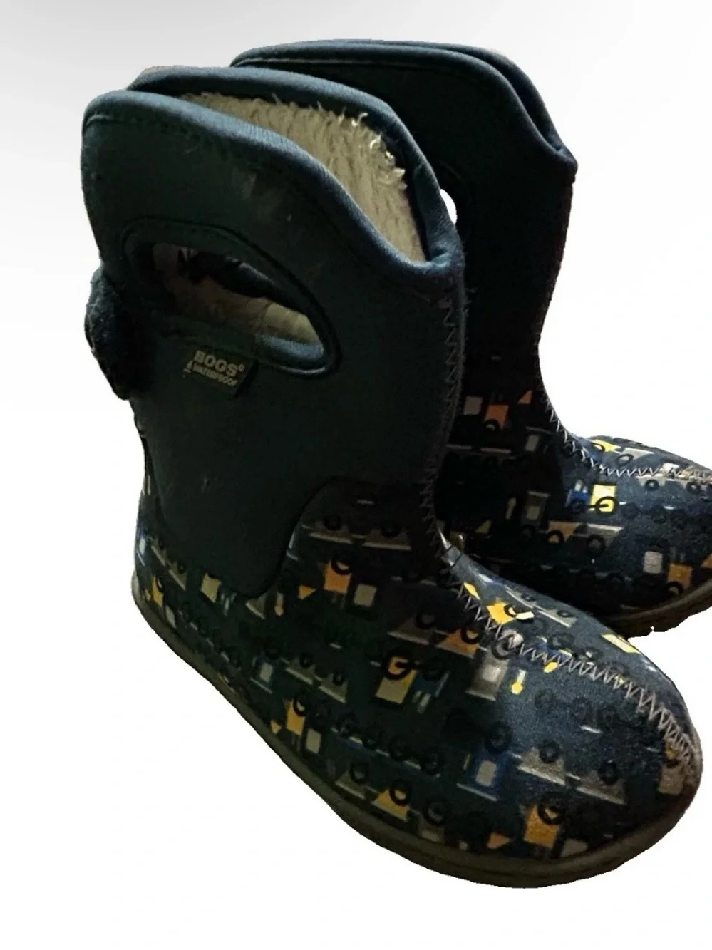 Toddler Boy Bogs Neoprene Boots Size 9 Waterproof Rain